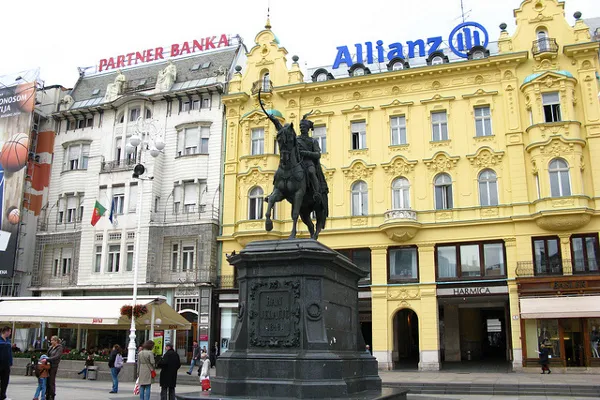 Zagrzeb | Pomnik Josipa Jelačicia