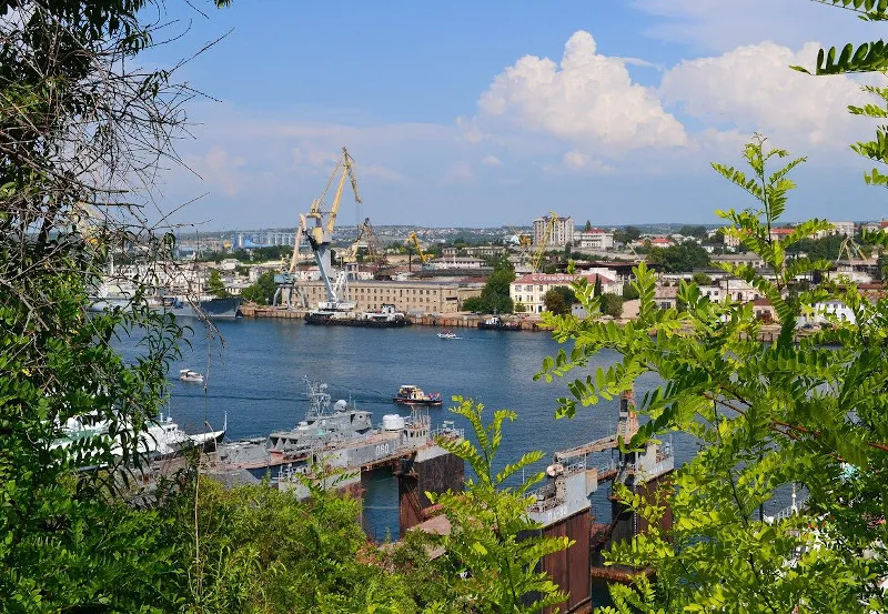 Widok na Sewastopol