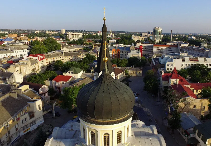 Widok na Symferopol