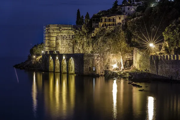 Alanya nocą