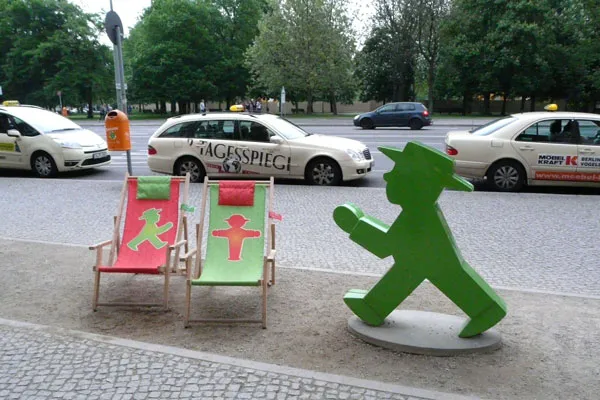 Berlin | Ampelmann, czyli „człowiek ze świateł” – jeden z symboli Berlina