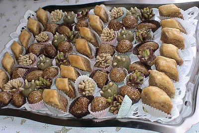 Baklaoua: tunezyjska baklawa z orzechami