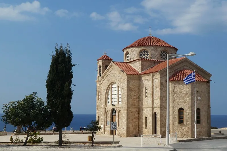 Cypr | Grecka świątynia w Agios Georgios Pegeia Cypr | Grecka świątynia w Agios Georgios Pegeia