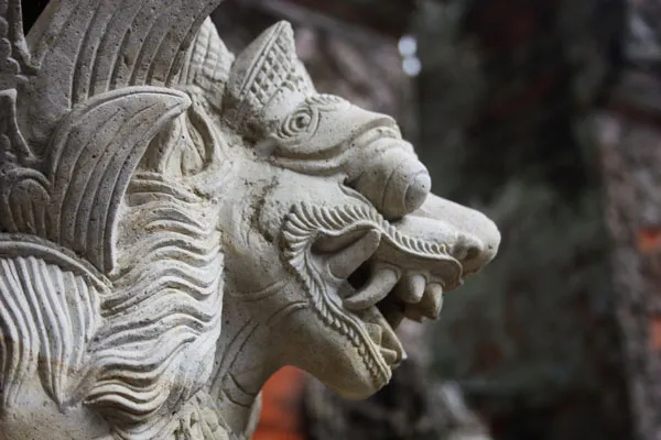 Indonezja | Barong – postać z mitologii balijskiej Indonezja | Barong – postać z mitologii balijskiej