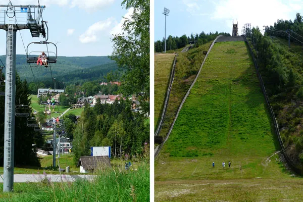 Harrachov | Kolejka liniowa i skocznia mamucia Harrachov | Kolejka liniowa i skocznia mamucia