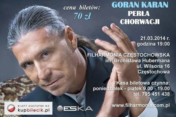 Plakat koncertu w Częstochowie Plakat koncertu w Częstochowie