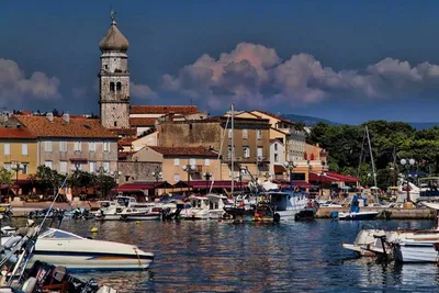 Miasto Krk w Chorwacji