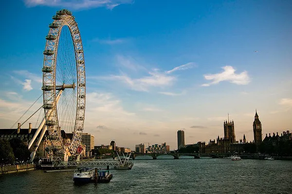 Londyn | Wspaniały widok na London Eye i Big Ben Londyn | Wspaniały widok na London Eye i Big Ben