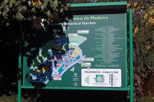 Portugalia | Ogród Botaniczny, Madera