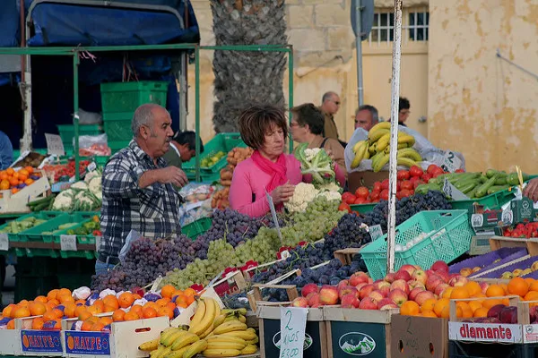 Malta | Warzywniak w Marsaxlokk