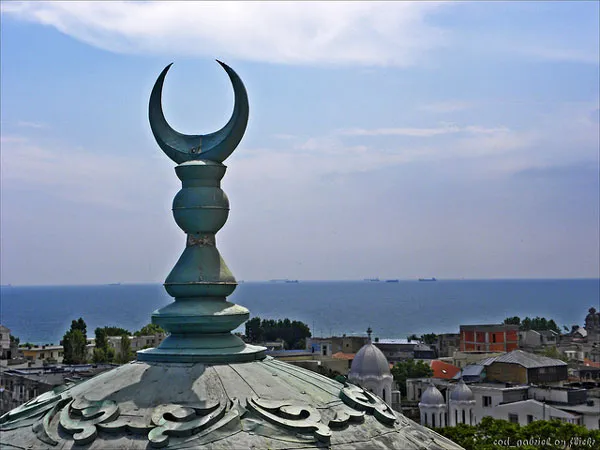 Rumunia | Widok z minaretu meczetu w Konstancy Rumunia | Widok z minaretu meczetu w Konstancy