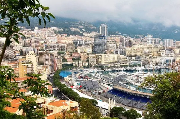 Monako | Widok na Monte Carlo Monako | Widok na Monte Carlo