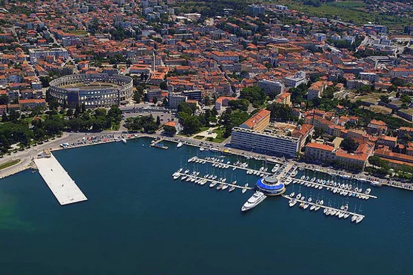 Chorwacja | Pula z lotu ptaka
