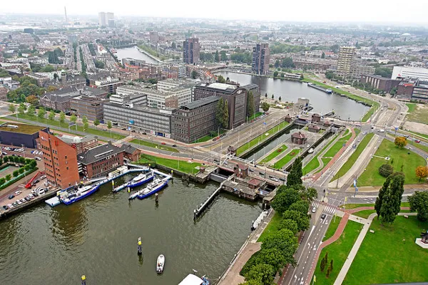 Holandia | Widok na Rotterdam Holandia | Widok na Rotterdam