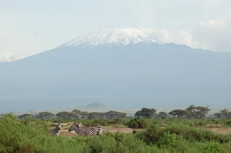 Kenia | Park Narodowy Amboseli - widok na Kilimadżaro Kenia | Park Narodowy Amboseli - widok na Kilimadżaro