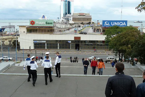 Ukraina | Położona na wzniesieniu Odessa potrzebowała wygodnego dojścia do leżącego nad morzem portu