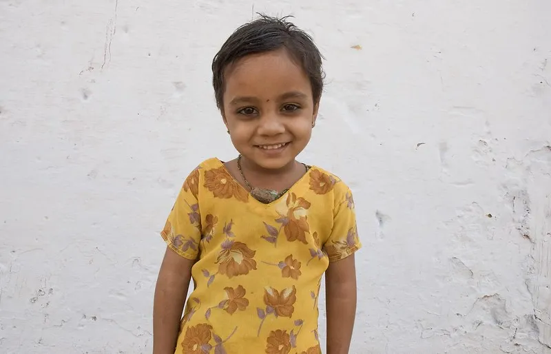 Sri Lanka | Portret małej lankijskiej dziewczynki Sri Lanka | Portret małej lankijskiej dziewczynki