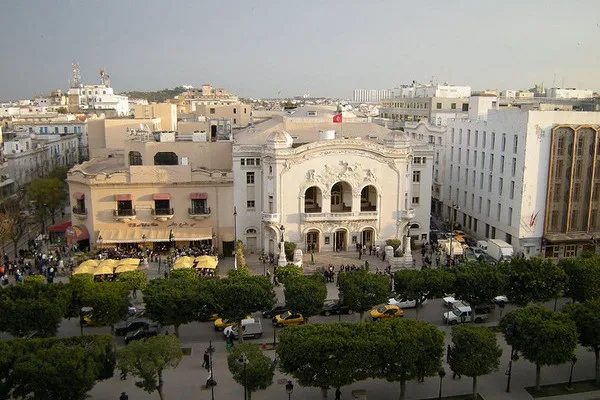Tunezja | Teatr Miejski Avenue Bourguiba w Tunisie Tunezja | Teatr Miejski Avenue Bourguiba w Tunisie
