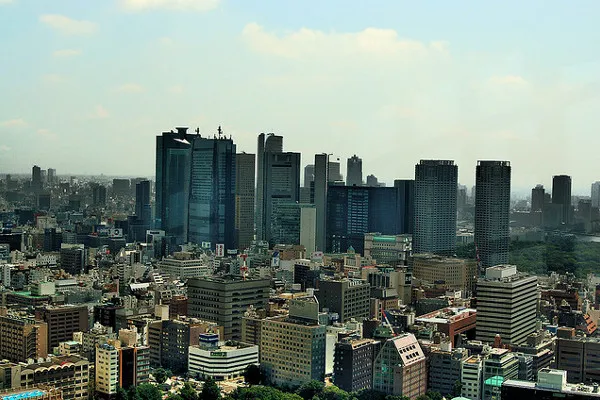 Japonia | Widok na Tokio Japonia | Widok na Tokio