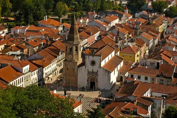 Portugalia | Tomar z lotu ptaka