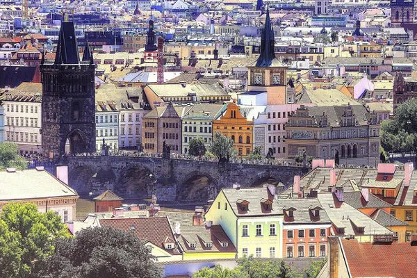 Praga | Widok na Most Karola Praga | Widok na Most Karola
