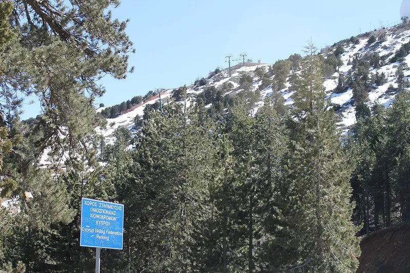 Cypr | W górach Troodos funkcjonują obecnie cztery wyciągi narciarskie Cypr | W górach Troodos funkcjonują obecnie cztery wyciągi narciarskie