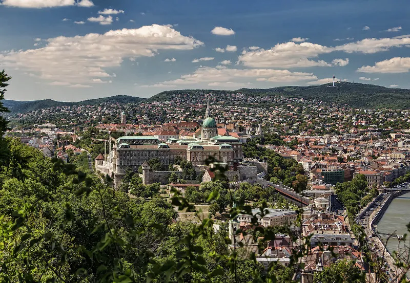 Widok na piękny Budapeszt Widok na piękny Budapeszt